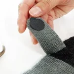 擬似指紋 スマートフォン対応手袋用 丸型4枚入り [DPI0001-12]