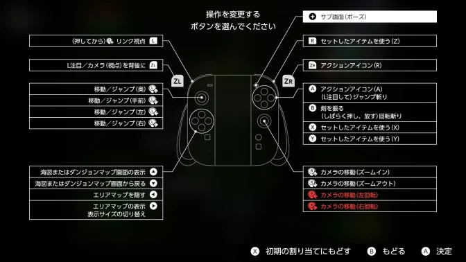 Nintendo Switch 2→ゼルダの伝説 風のタクト→割当て